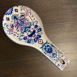 Anthropology- Beautiful Blue Moroccan spoon holder - NWOT ✨